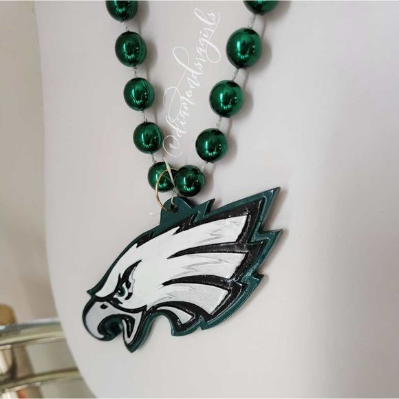 NFL Accessories Philadelphia Eagles Fan Gear Green White Eaglelogo